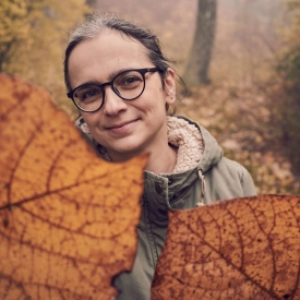 Portrét Zuzany Vařilové, geoložky Oblastního muzea v Ústí nad Labem